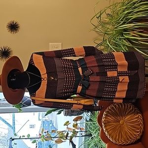 Pink Owl Boho Tunic Top L